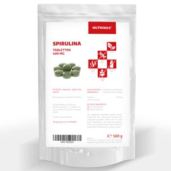 Spirulina Presslinge - 1000g - 1250 Tabletten à 400mg
